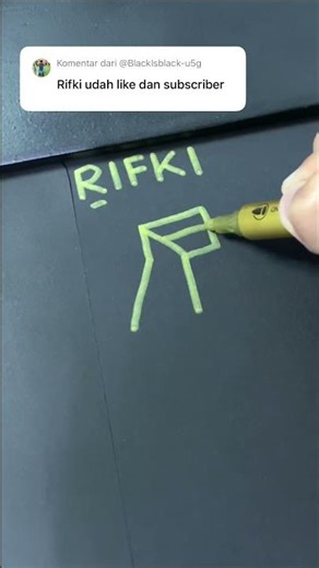 RIFKI | Logo desain #logo #logodesign #logonama #namechallenge
