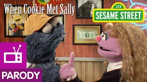 Cookie Monster Learns to Wait His Turn in 'When Cookie Met Sally', A 'Sesame Street' Parody of 'When Harry Met Sally'