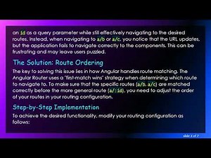 How to Handle Query Parameters and Appended Routes in Angular 9
