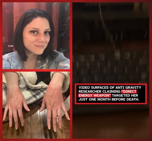 Newly uncovered video shows anti gravity propulsion researcher Amy Eskridge in a state of panic, claiming her hands were being targeted by a “direct energy weapon” just one month before she was found dead from a gunshot wound to the head.