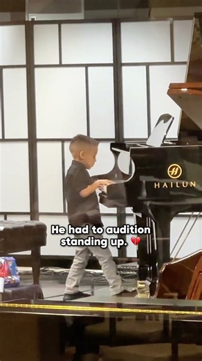 6 Year Old Piano Prodigy Faces Unexpected Challenge at Chopin Audition 💔 #pianochallenge #audition