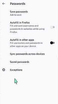 How To View Saved Passwords on Firefox Mobile #firefox #firefoxbrowser #tutorial