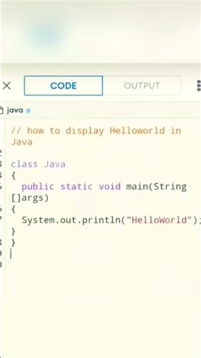 #java programming in first program......