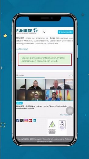 ¡Aplicar a tu beca FUNIBER es así de fácil! 🤩
