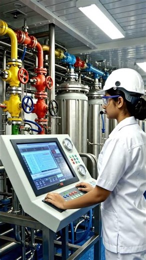 Thousands of Passengers, One Genius System #CruiseShip #Engineering
