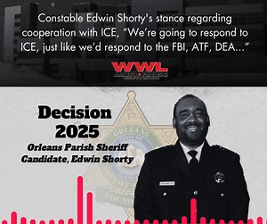 Edwin Shorty is running for Sheriff of Orleans Parish. Today, he joined @NewellWWL & Dave Cohen to discuss issues, including the mandated medical health facility in the OP jail, where OPSO failed during the jailbreak, and cooperation with ICE. ... AUDIO IN COMMENTS🔊 | WWL Radio