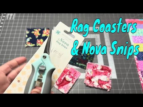 DIY Rag Coasters: Game-Changing MSQC Nova Snips Tutorial
