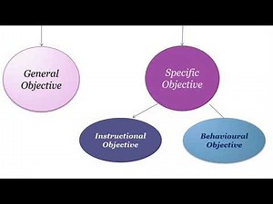 Lesson Plan Objectives B.Ed and D.El.Ed