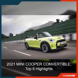 The Mini Cooper S Convertible wows with its open-top driving experience. This three-door car isn't practical with limited space inside, but comes packed with features and is quick and fun to drive. Look at it as a true two-seater offering a wow-factor in every way and you wouldn't be disappointed. #CWSnippet #Cars #Cars2021 #Carlife #Carlifestyle #MiniCooper #SConvertible #MiniCooperSConvertible #MINI #MiniIndia | CarWale