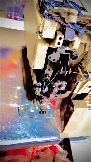 Over lock machine ￼ #stitching #embroiderylover #embroiderylover #embroiderystitches #wedding