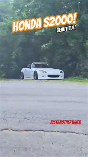 Do you like the white on the S2000? Spotted in the rough!