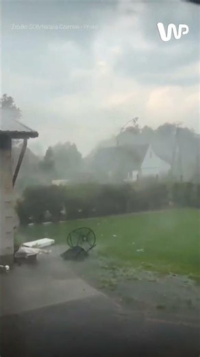 Gwałtowna zmiana pogody. Nawałnica uderzyła w okolice Czarnkowa