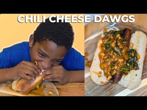 The BEST Vegan Chili Cheese Dawgs Ever! 🌭🔥 Family Taste Test Goes WILD 😂