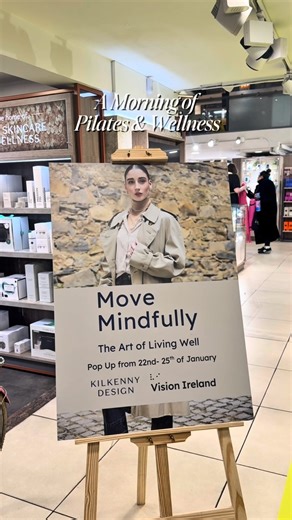 Such a gorgeous morning celebrating the launch of the @vision_ireland_retail Pop-up at our Nassau Street store 🤍 Pilates, wellness, and the best company - thank you to @sian_horn for an amazing class and to everyone who joined us. The @vision_ireland_retail Pop-up is officially open from today until Sunday - we can’t wait to see you 💗 #KilkennyDesign | Kilkenny Design