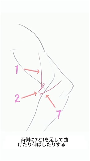 How to Draw Pleated Sleeves in 10 Seconds #Anime #DigitalAnimeArt #Art #DigitalDraw #Drawing #iPa...