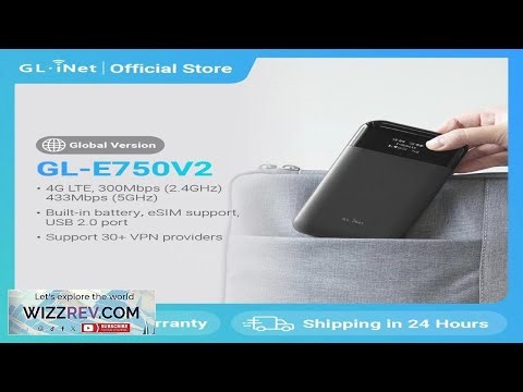 GL.iNet MUDI V2 (GL E750V2) 750Mbps 1TB Max MicroSD with OpenWrt 4G LTE