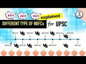 EXPLAINED : Different Type of NBFCs | Indian Economy for UPSC