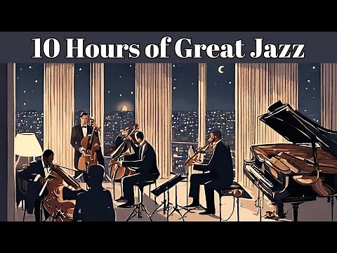 10 Hours of Great Jazz [Smooth Jazz, Vocal Jazz]