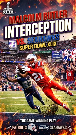 Malcolm Butler Interception vs Seahawks in Super Bowl49 #SuperBowl #eagles #seahawks #football #nfl