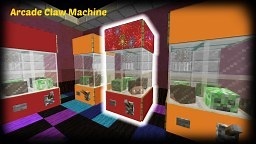 Minecraft - How to make an Arcade Claw Machine Minecraft Map