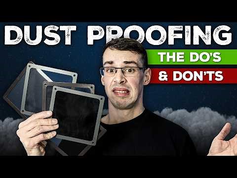 Dust-Proofing My Computers... Kind Of