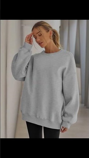 EFAN Womens Oversized Sweatshirt Highlight