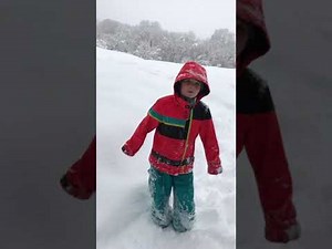 Pie Face Snow Angel Bikini Challenge 😜🥶