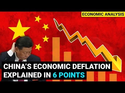 Why China's economy facing deflation | What is Deflation, Inflation | Economics UPSC, CDS, SSC CGL