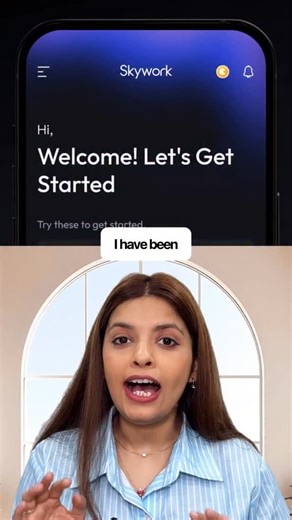 Archy Gupta | Tech, Career, AI on Instagram: "✅Comment 𝐒𝐤𝐲𝐰𝐨𝐫𝐤 and I’ll send you the link.🔗 I am been using this AI tool for everything now. It’s better than everything else! Examples: # 1️⃣GitHub repo → It converts a real project into a clear, well-structured slide deck by understanding the code and the reasoning behind it. 2️⃣Study goals → It creates a practical, trackable study plan by breaking subjects into concepts, subtopics, and timelines. 3️⃣Video link → It turns long videos into