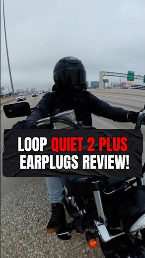 Loop Quiet 2 Plus Motorcycle Review! 😳 First Impressions... #Shorts #Biker #Motorcycle #Review