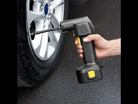 Cordless Auto Stop Tire Inflator by Sharper Image