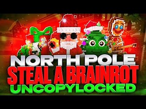 Steal A Brainrot Uncopylocked | NORTH POLE | Game Copier | Roblox Studio Tutorial