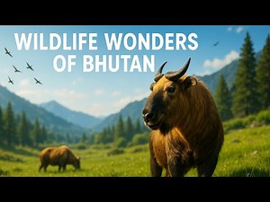 Wildlife of Bhutan 🐾 | Where Nature Still Rules | A Cinematic Himalayan Journey