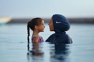 2.3K views · 44 reactions | Our Nike campaign 'You Can't Stop Us: Victory Swim' celebrates the unbreakable spirit of Middle Eastern women. | Wieden+Kennedy Amsterdam | Facebook