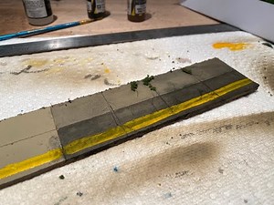 Detailing O Scale Concrete and Sidewalks
