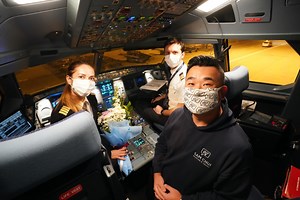 Valentine Flower Delivery Cargo Flight on Turkish Cargo A330F