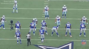 law nation sports: sean lee #50 weakside linebacker all 22 film study, cowboys vs giants, week 1-2 2016 | nfl
