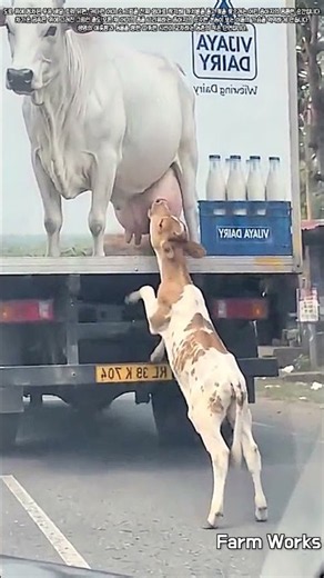어미를 잃은 송아지의 돌발 행동을 이해하고 안전하게 보호하는 법 #farmer #farming #calf #animals #countryside