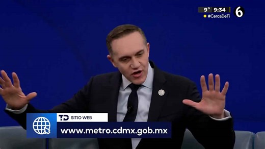Programa 'Metro al momento': Entrevista con Adrián Rubalcava, director del STC Metro