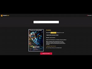 Movie Info Website using OMDB API