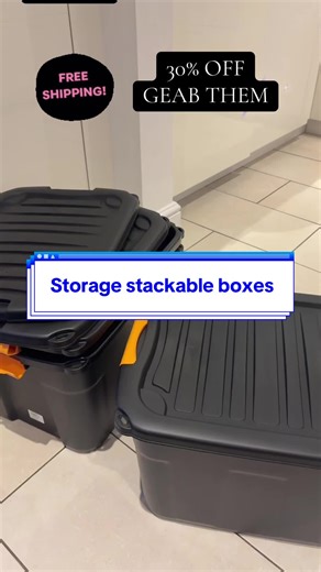 Boost Your Organization with Stackable Storage Boxes