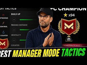 MANAGER MODE TACTICS AS A TOP 50 PLAYER//FC MOBILE 🌟