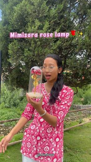 Mimisara led Rose Lamp 🌹 🌹 Aesthetic Ambience 🌹 Battery Operated 🌹 Attached LED Light 🌹 Perfect gift for your loved ones 🥰 Message us to order 🕉️💗 #Mimisara #RoseLamp #AestheticDecor #GiftIdeas #RoomDecor #CozyVibes #LEDLamp #RomanticGift #BatteryLamp #MoodLighting #HomeDecorNepal #NepaliBrands #DecorGoals #PerfectGift #LoveAndLight #GiftForHer #LampLovers | Mimi Sara