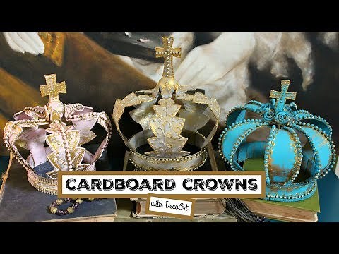 HOW TO: Cardboard Crowns | DecoArt®