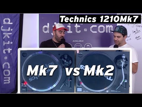 Technics SL-1210MK2 vs SL-1210MK7 - Which turntable is the best & what's the difference? #TheRatCave