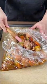 Mixed vegetable steamer in plastic bag #food #breakfastfood #pastatime #cook #tomatosoup #vegetables