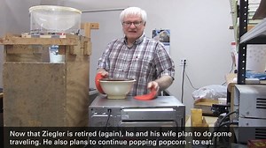 Ken Ziegler served as Iowa State University’s Iowa Corn Yield Test Program leader and developed and became the university’s Popcorn Breeding Program project leader from 1977 until his retirement in 2004. Following retirement, he continued breeding and popping popcorn to improve its overall quality. Read more about his popping experience: https://www.cals.iastate.edu/features/2020/retired-popcorn-breeder-keeps-poppin | Iowa State University College of Agriculture and Life Sciences