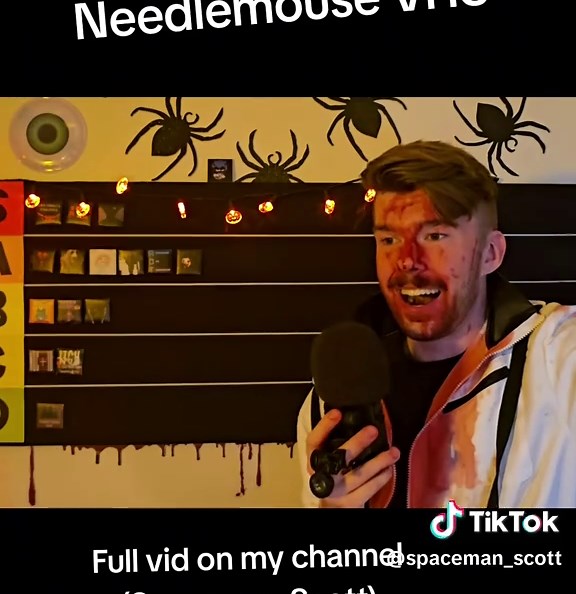 Needlemouse VHS is... something. Full vid on my YouTube Channel (Spaceman Scott) #sonic #gaming #horror