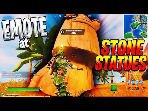 Emote At Stone Statues (Actual WORKING Location!)