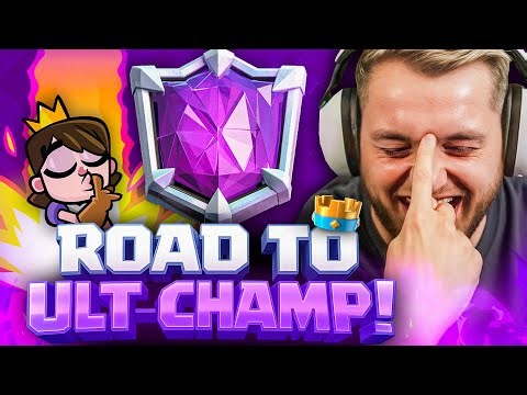 😱😨Es KRACHT & PFEIFT! - ENDGEGNER Megaritter... ROAD to Ultimativer Champion! P2Win Clash Royale